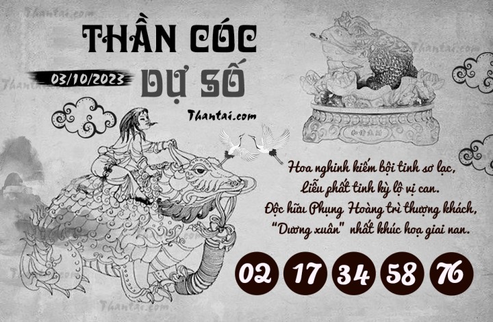 THẦN CÓC DỰ SỐ 18/09/2023