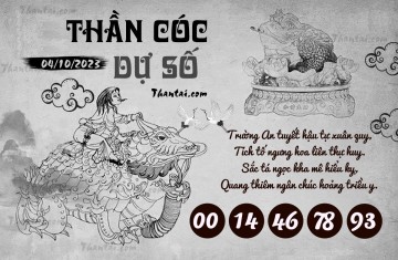 THẦN CÓC DỰ SỐ 04/10/2023