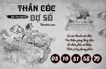 THẦN CÓC DỰ SỐ 06/10/2023