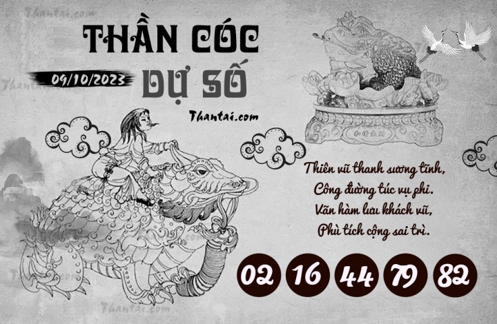 THẦN CÓC DỰ SỐ 24/09/2023