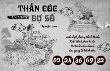 THẦN CÓC DỰ SỐ 11/10/2023