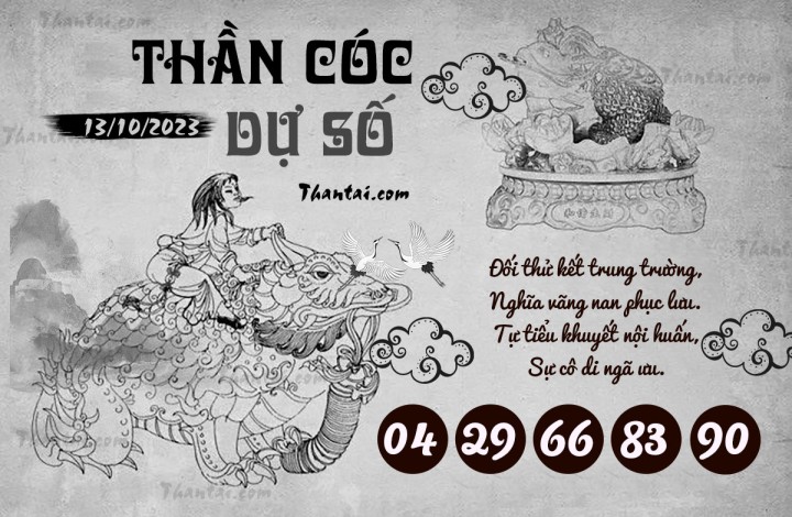 THẦN CÓC DỰ SỐ 28/09/2023