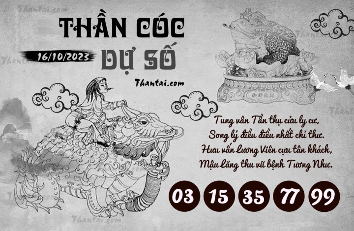 THẦN CÓC DỰ SỐ 01/10/2023