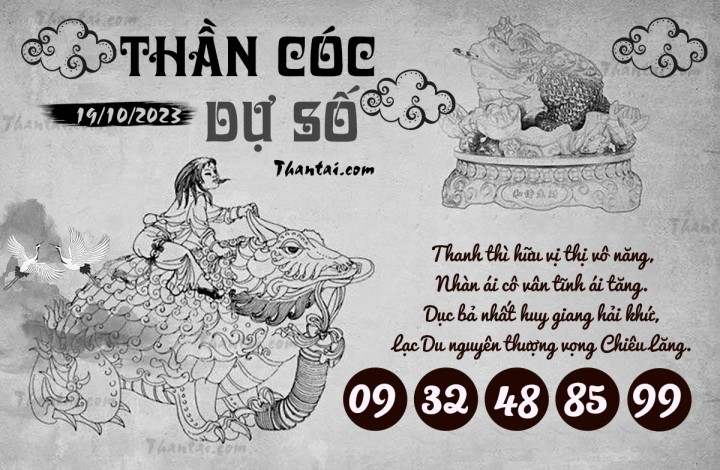 THẦN CÓC DỰ SỐ 04/10/2023
