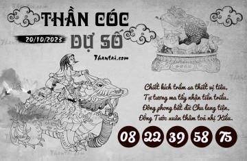 THẦN CÓC DỰ SỐ 20/10/2023