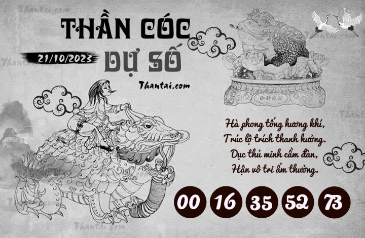 THẦN CÓC DỰ SỐ 06/10/2023