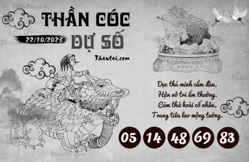 THẦN CÓC DỰ SỐ 22/10/2023