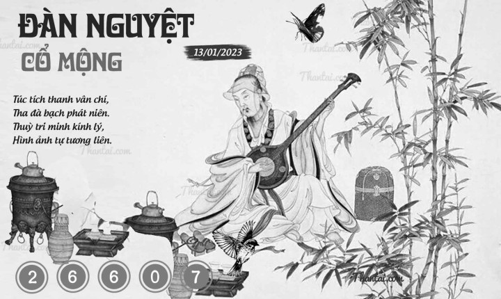 ĐÀN NGUYỆT CỔ MỘNG 01/01/2023