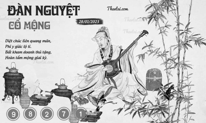 ĐÀN NGUYỆT CỔ MỘNG 13/01/2023