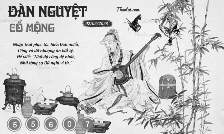 ĐÀN NGUYỆT CỔ MỘNG 01/01/2023