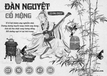 ĐÀN NGUYỆT CỔ MỘNG 12/06/2023