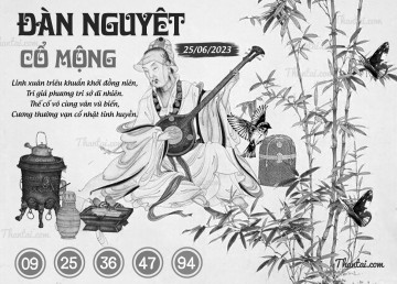 ĐÀN NGUYỆT CỔ MỘNG 25/06/2023