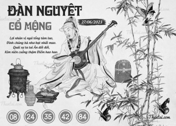 ĐÀN NGUYỆT CỔ MỘNG 27/06/2023