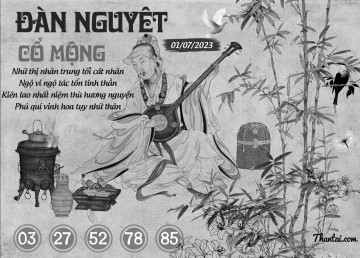 ĐÀN NGUYỆT CỔ MỘNG 01/07/2023