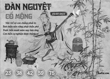 ĐÀN NGUYỆT CỔ MỘNG 03/07/2023