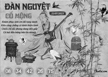 ĐÀN NGUYỆT CỔ MỘNG 11/07/2023