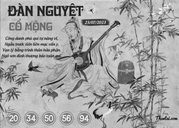 ĐÀN NGUYỆT CỔ MỘNG 23/07/2023