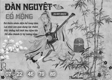 ĐÀN NGUYỆT CỔ MỘNG 31/07/2023