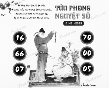 TỬU PHONG NGUYỆT SỐ 01/01/2023