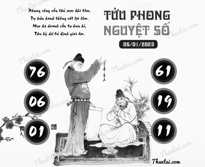 TỬU PHONG NGUYỆT SỐ 01/01/2023