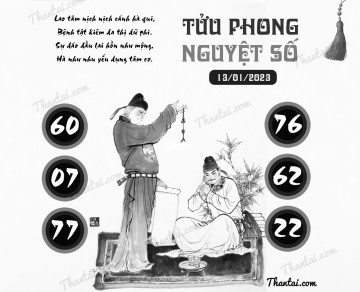 TỬU PHONG NGUYỆT SỐ 13/01/2023