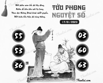 TỬU PHONG NGUYỆT SỐ 17/01/2023