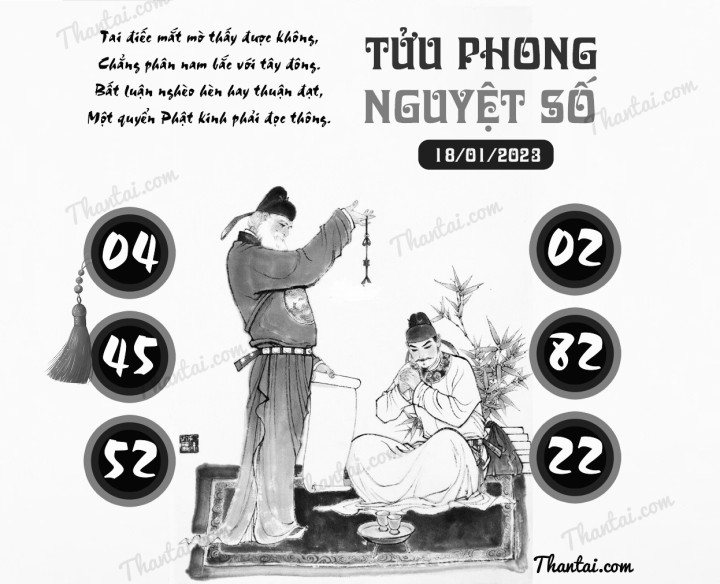 TỬU PHONG NGUYỆT SỐ 03/01/2023