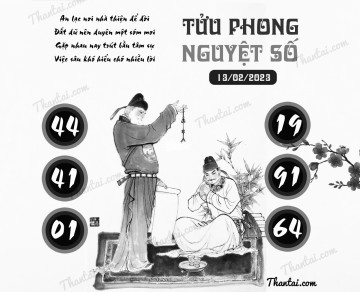 TỬU PHONG NGUYỆT SỐ 13/02/2023