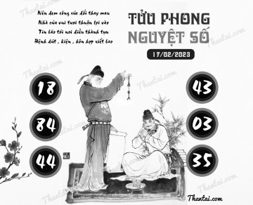 TỬU PHONG NGUYỆT SỐ 17/02/2023