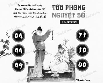 TỬU PHONG NGUYỆT SỐ 18/02/2023