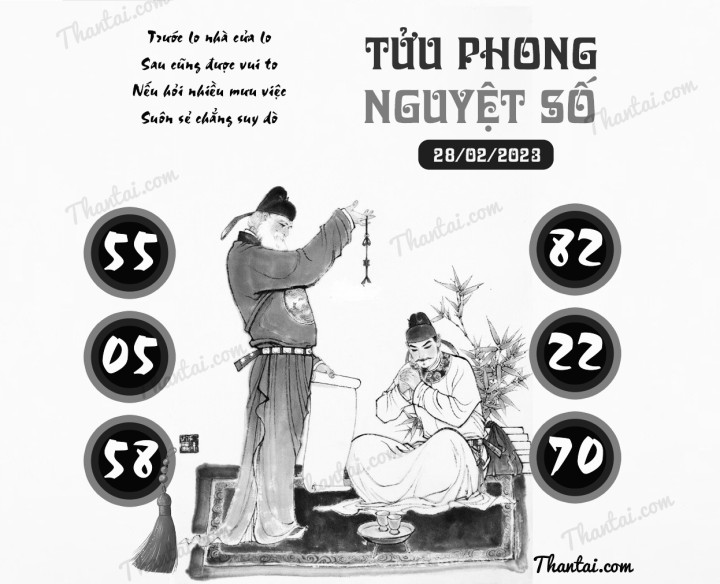 TỬU PHONG NGUYỆT SỐ 13/02/2023