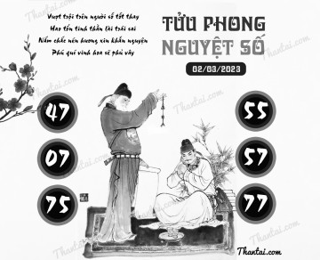 TỬU PHONG NGUYỆT SỐ 02/03/2023