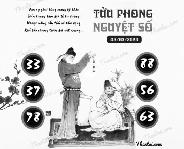 TỬU PHONG NGUYỆT SỐ 03/03/2023