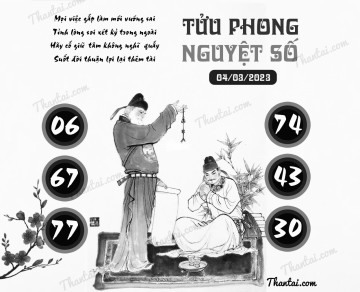 TỬU PHONG NGUYỆT SỐ 04/03/2023