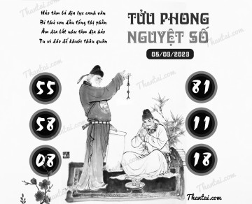 TỬU PHONG NGUYỆT SỐ 05/03/2023