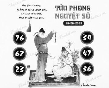 TỬU PHONG NGUYỆT SỐ 16/06/2023