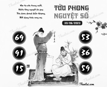 TỬU PHONG NGUYỆT SỐ 30/06/2023