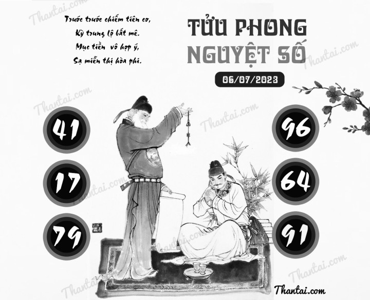 TỬU PHONG NGUYỆT SỐ 21/06/2023