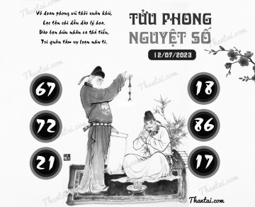 TỬU PHONG NGUYỆT SỐ 12/07/2023