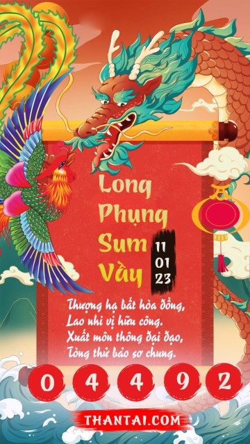 Long Phụng Sum Vầy 11/01/2023