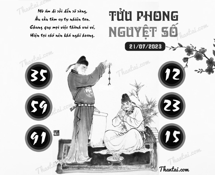 TỬU PHONG NGUYỆT SỐ 06/07/2023
