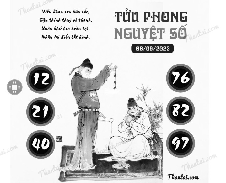 TỬU PHONG NGUYỆT SỐ 24/08/2023