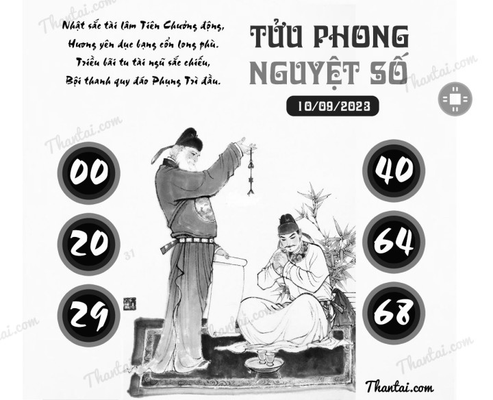 TỬU PHONG NGUYỆT SỐ 26/08/2023