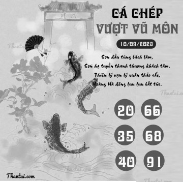 CÁ CHÉP VƯỢT VŨ MÔN 10/09/2023