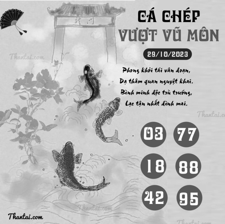 CÁ CHÉP VƯỢT VŨ MÔN 14/10/2023
