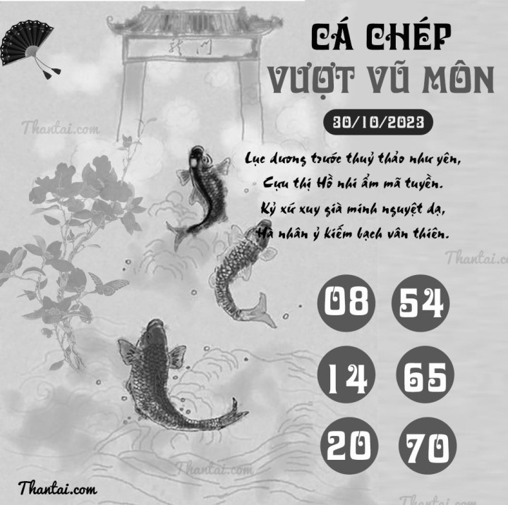 CÁ CHÉP VƯỢT VŨ MÔN 15/10/2023