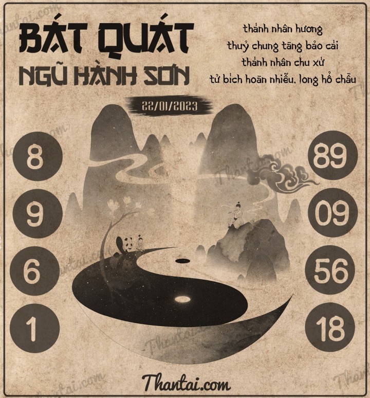 BÁT QUÁI NGŨ HÀNH SƠN 07/01/2023