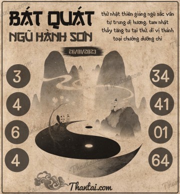 BÁT QUÁI NGŨ HÀNH SƠN 26/01/2023