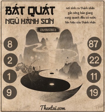 BÁT QUÁI NGŨ HÀNH SƠN 28/01/2023