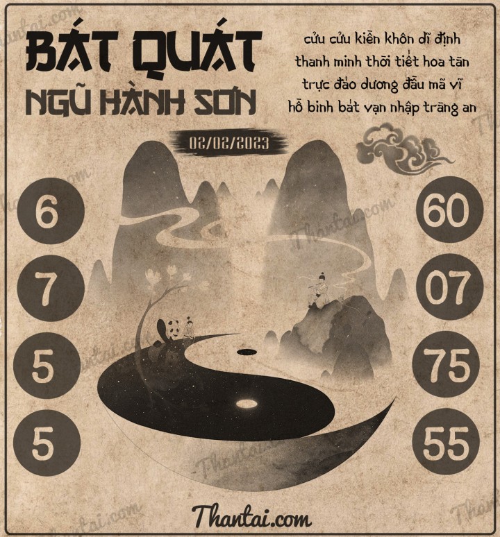 BÁT QUÁI NGŨ HÀNH SƠN 18/01/2023